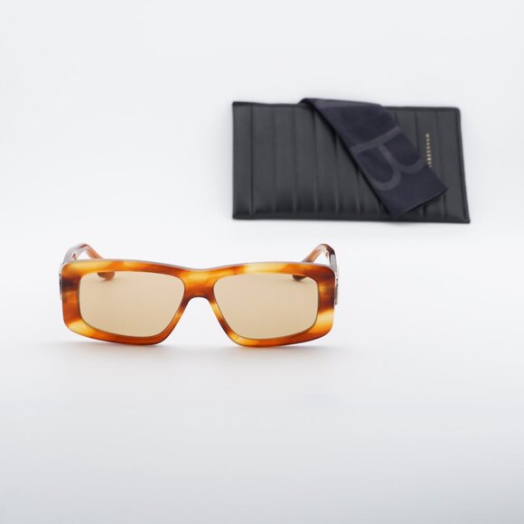 Victoria Beckham VB669S 223 Square Sunglasses – Striped Blonde Havana/Brown main image 5